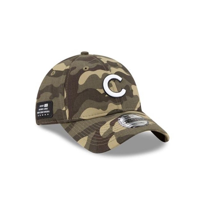 Sapca New Era Chicago Cubs MLB Armed Forces Weekend 9TWENTY Adjustable - Verzi